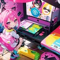 スプラごっこをする子たち 10枚目