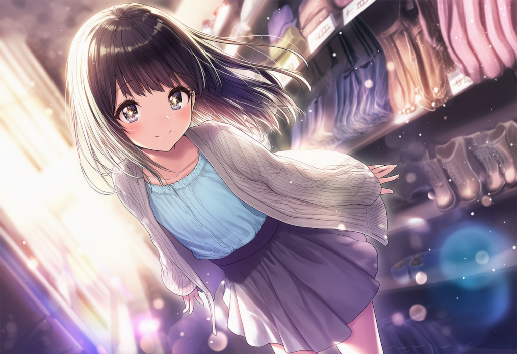 女子高生のファッションショー