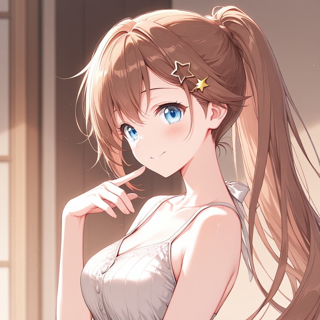 ポニーテールのお姉さん