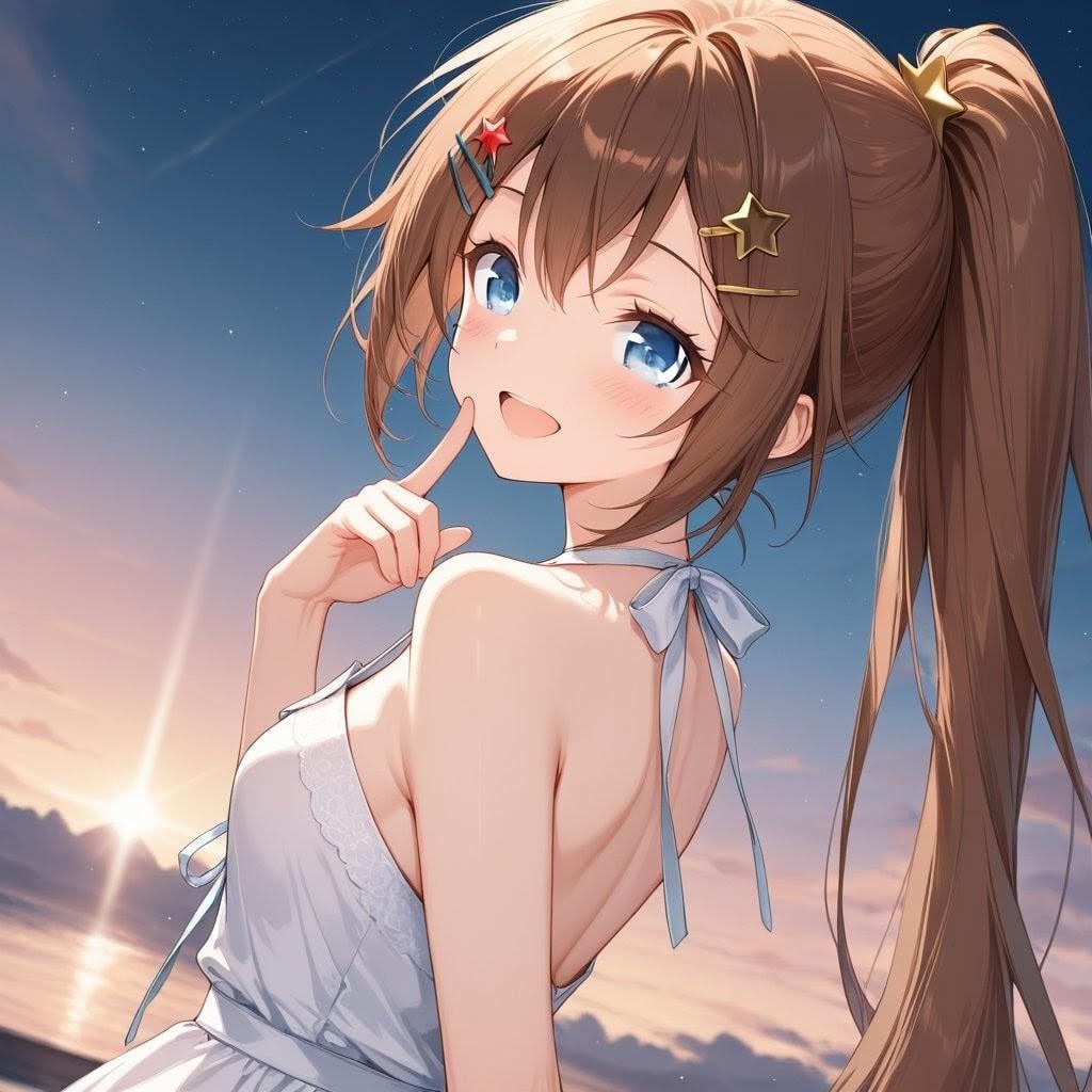 ポニーテールのお姉さん