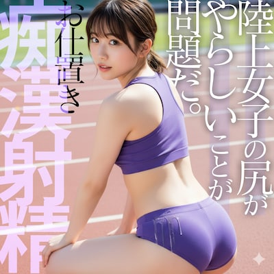 【破廉恥部活】レーシングブルマにいっぱい擦り付けてブッカケて♥