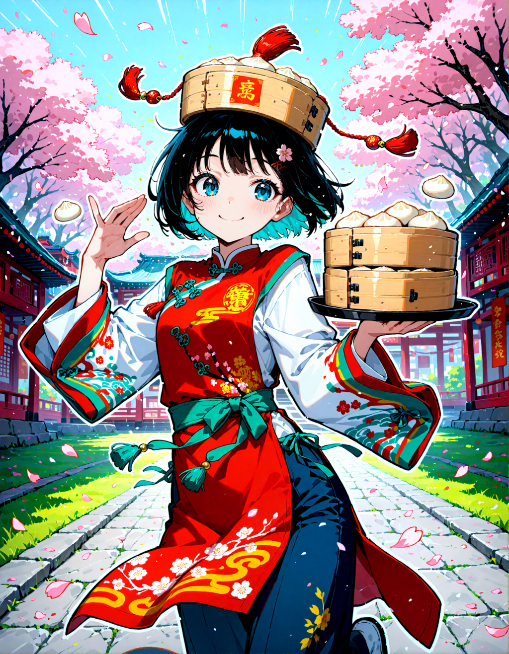 今日は京鼎樓の小籠包の日。さくらの日　その８