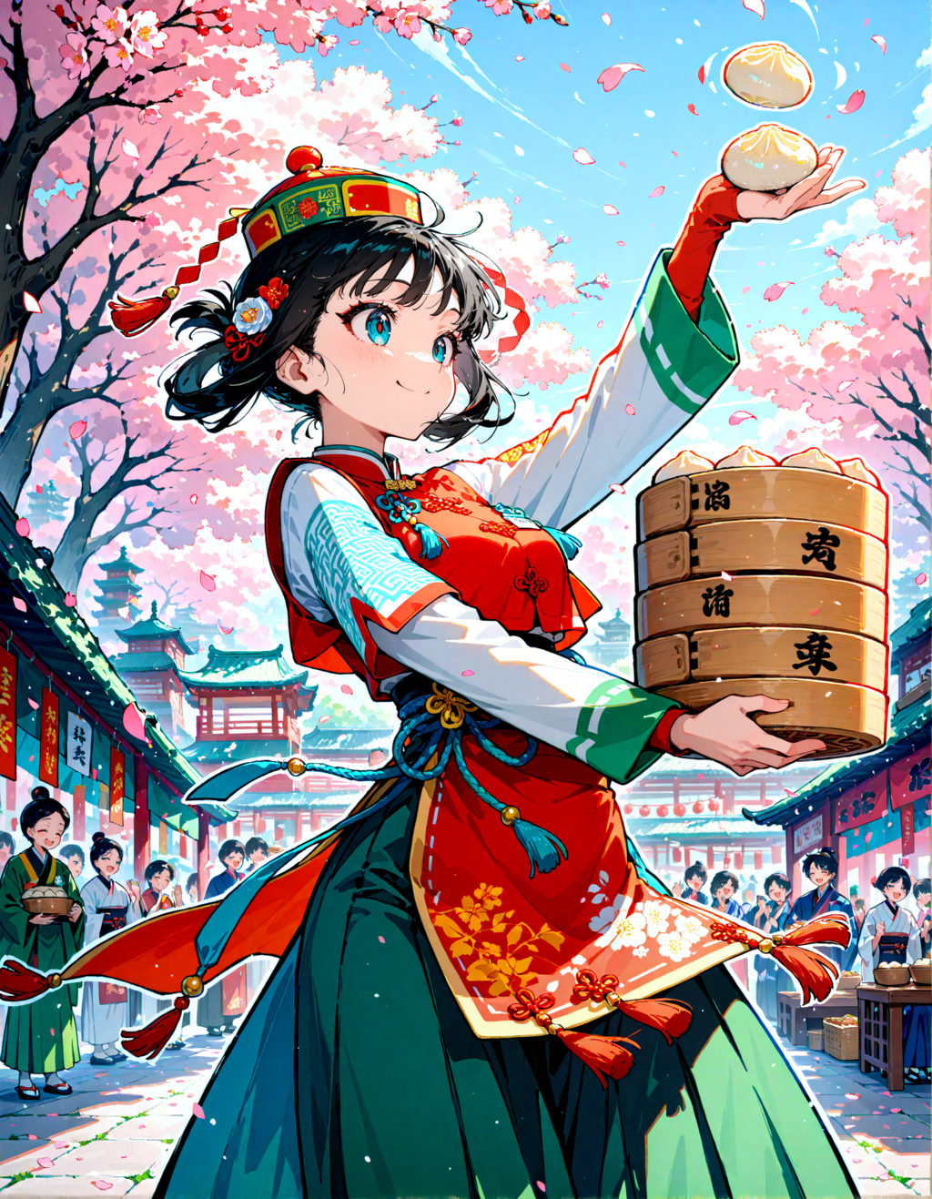 今日は京鼎樓の小籠包の日。さくらの日　その８