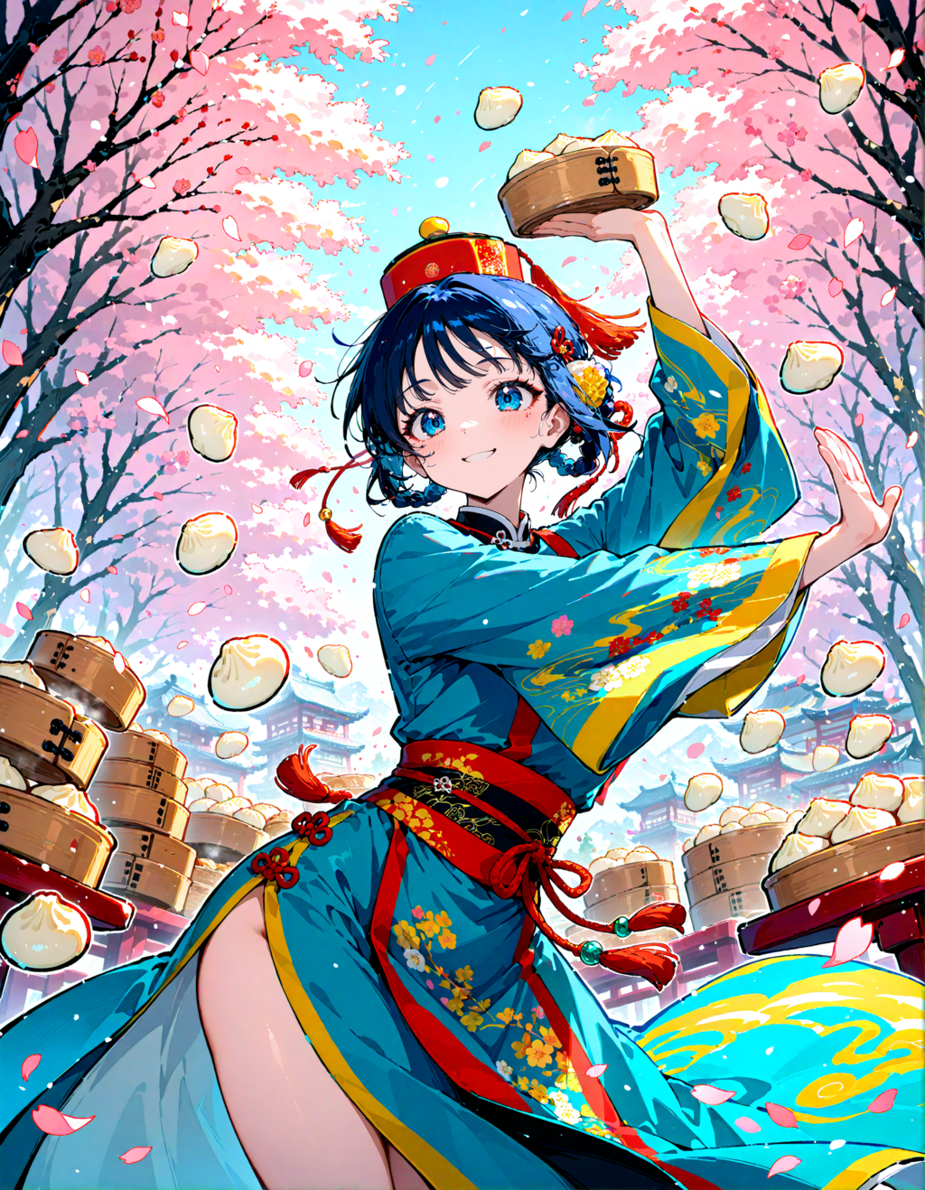 今日は京鼎樓の小籠包の日。さくらの日　その８