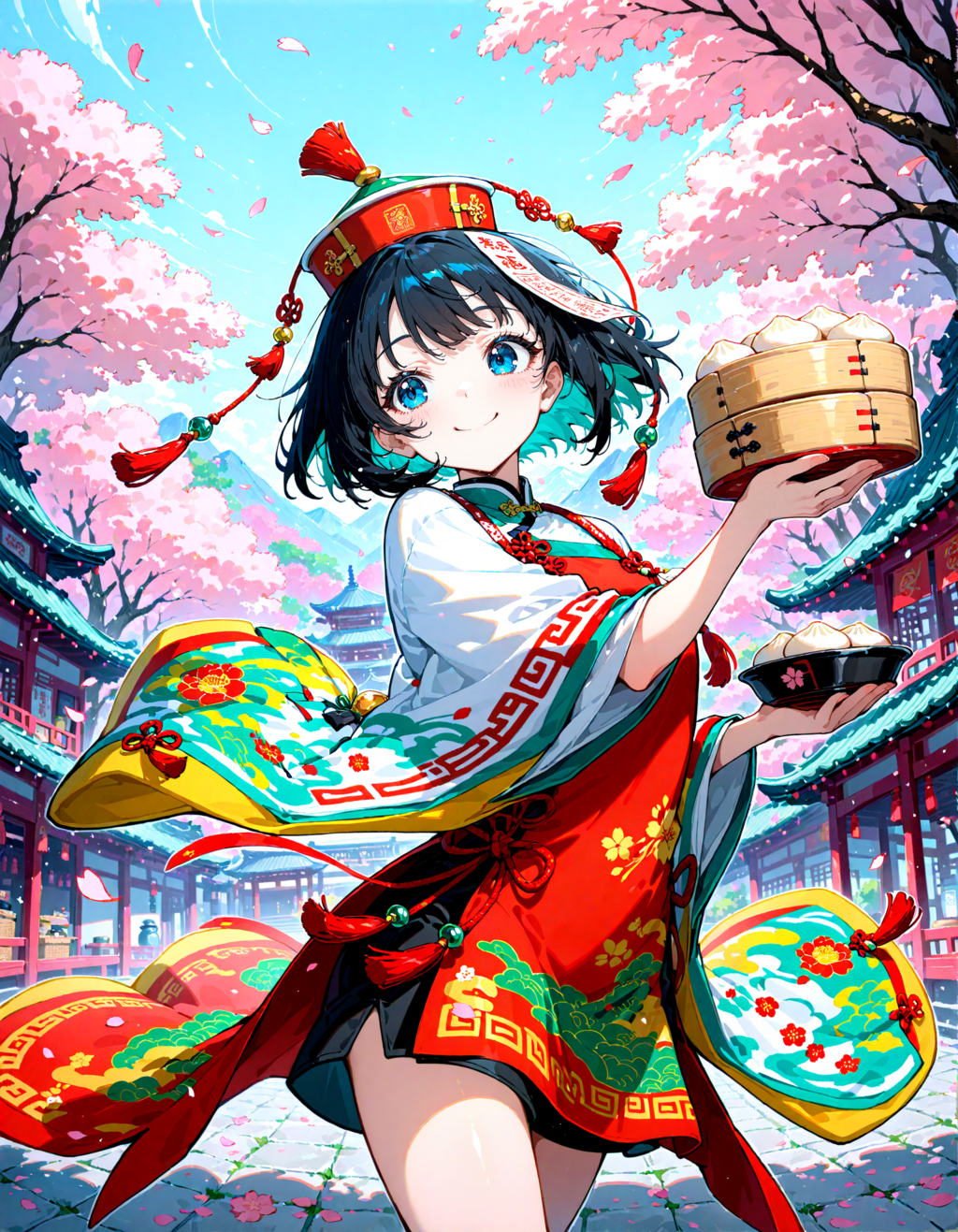 今日は京鼎樓の小籠包の日。さくらの日　その８