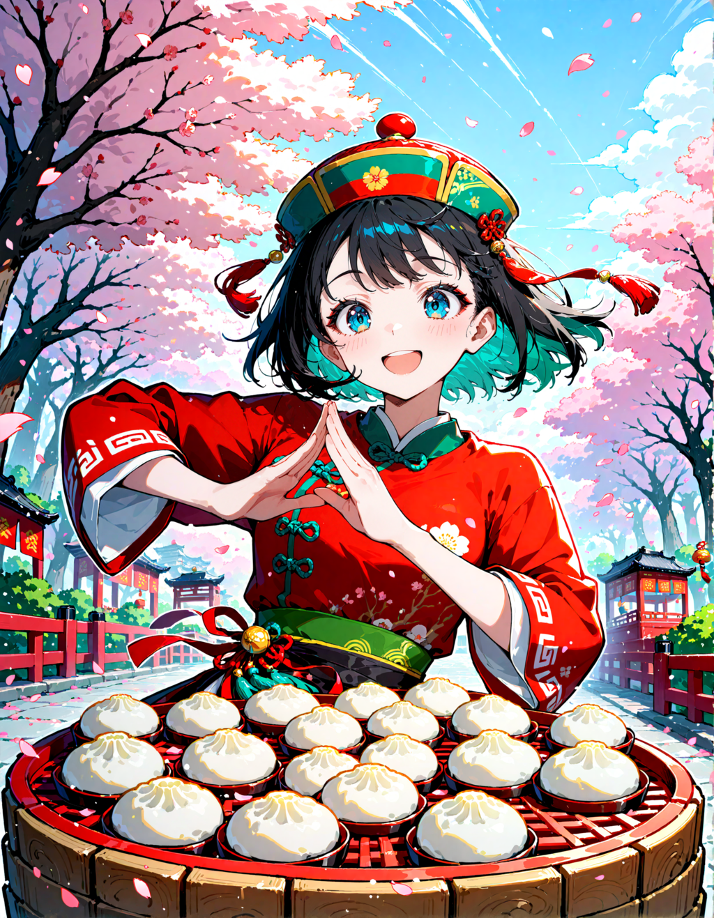 今日は京鼎樓の小籠包の日。さくらの日　その８