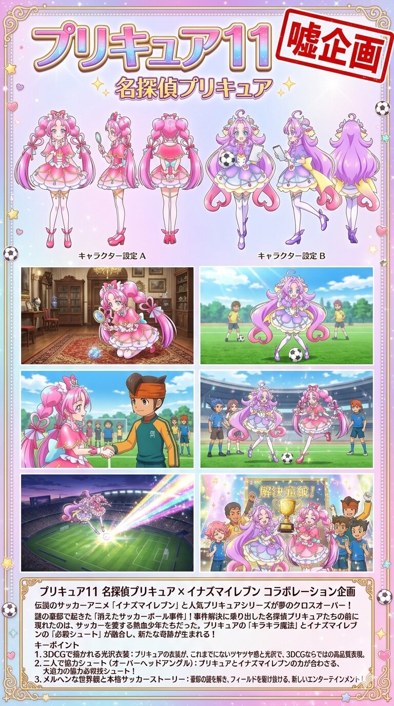 プリキュア11 | の人気AIイラスト・グラビア