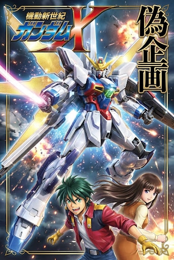 偽アニメ企画　ガンダムX