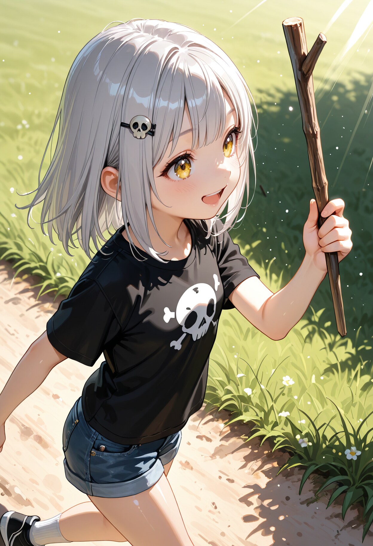 いつもショーパン。
