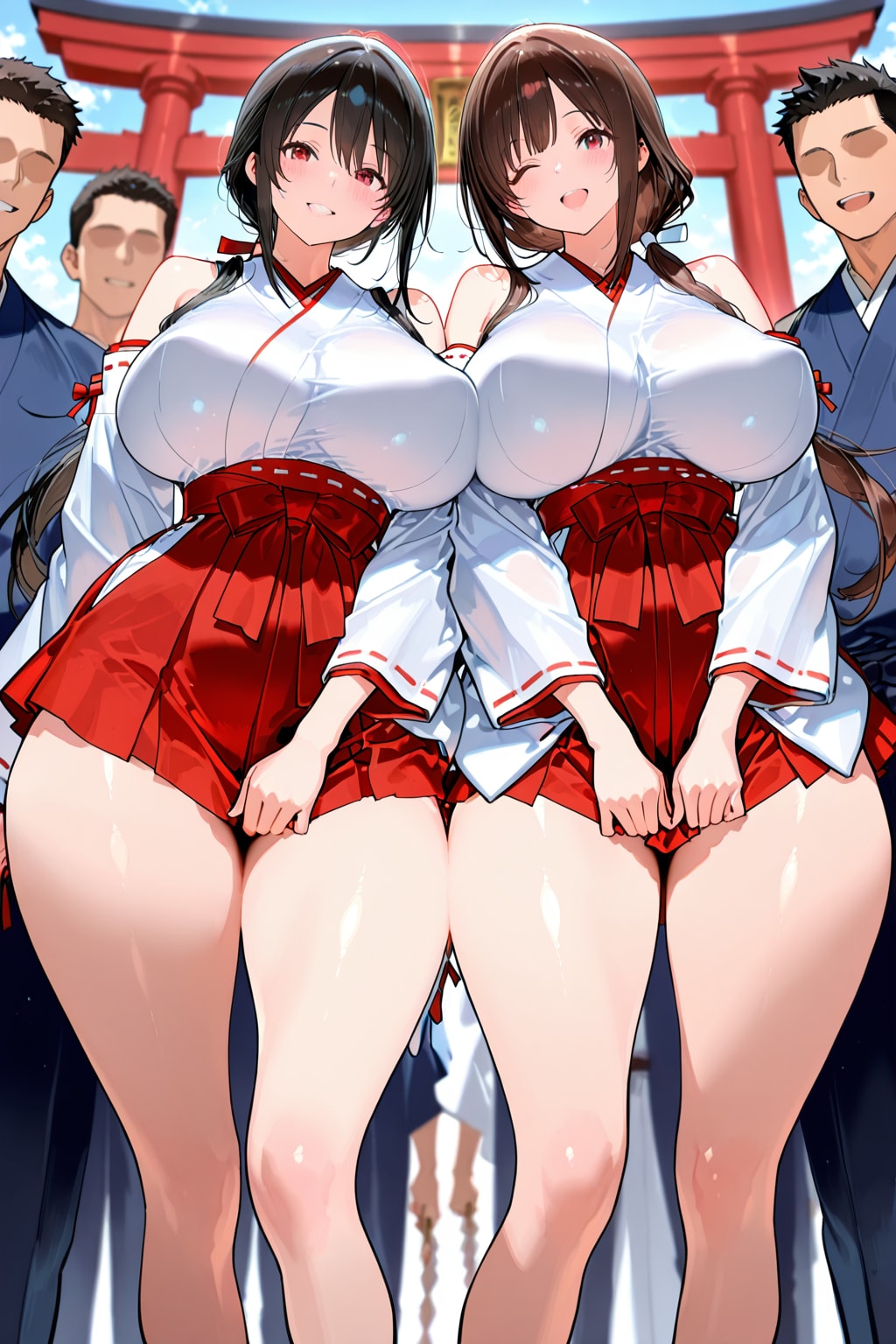 お出迎え巫女さん【R15・R18連動】