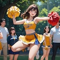 チアガール 4枚目