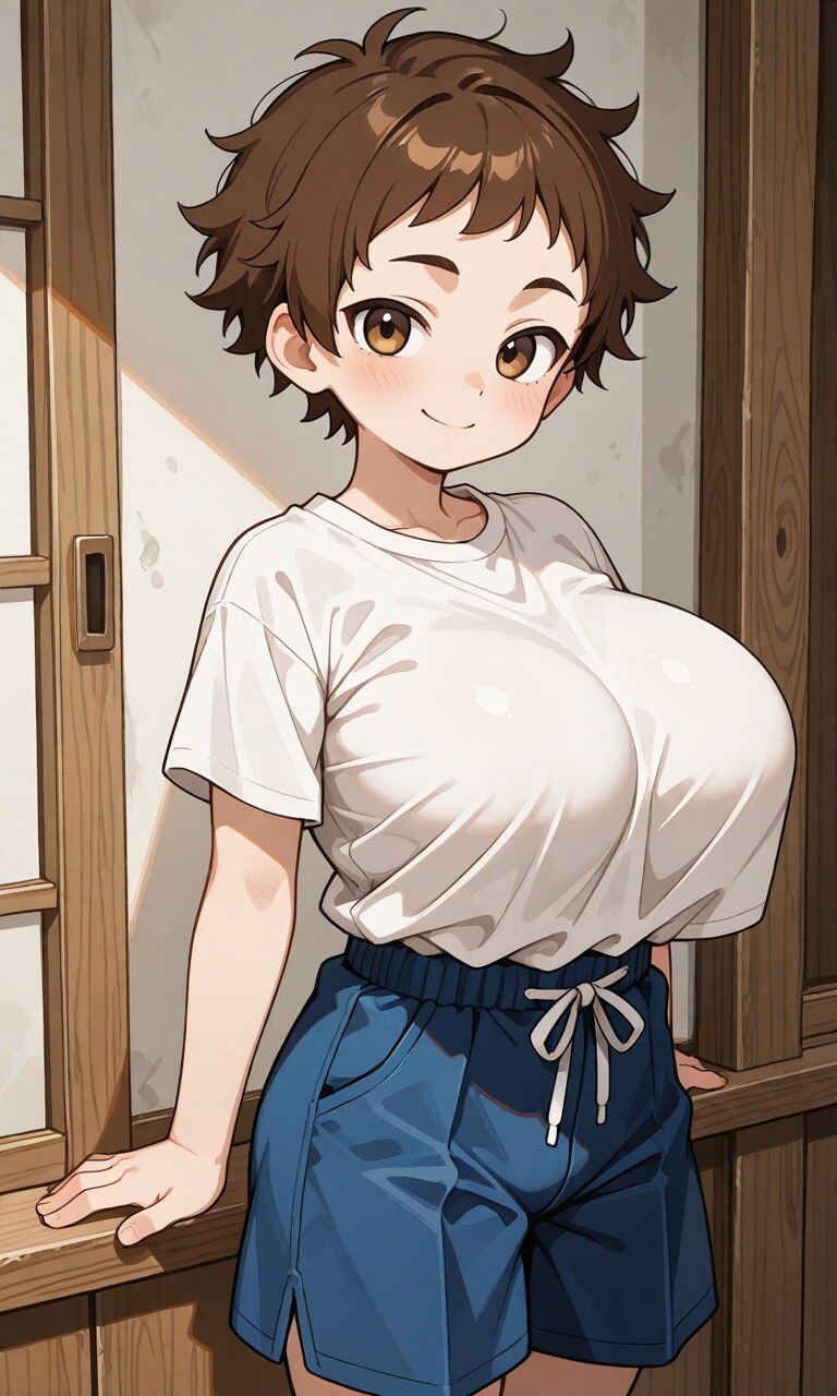 ショタ巨乳