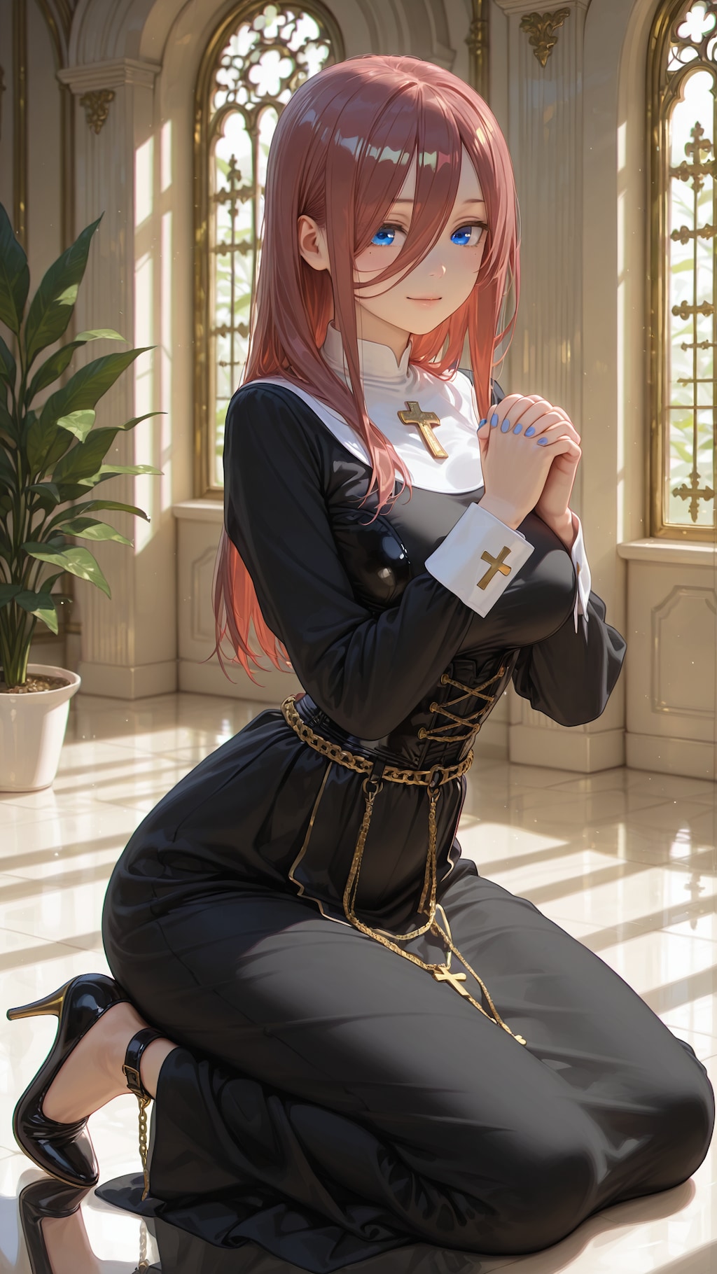 シスター三玖(五等分の花嫁)