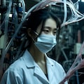 FANZA同人でAI生成動画集「美女と触手01」を発売しました。 5枚目