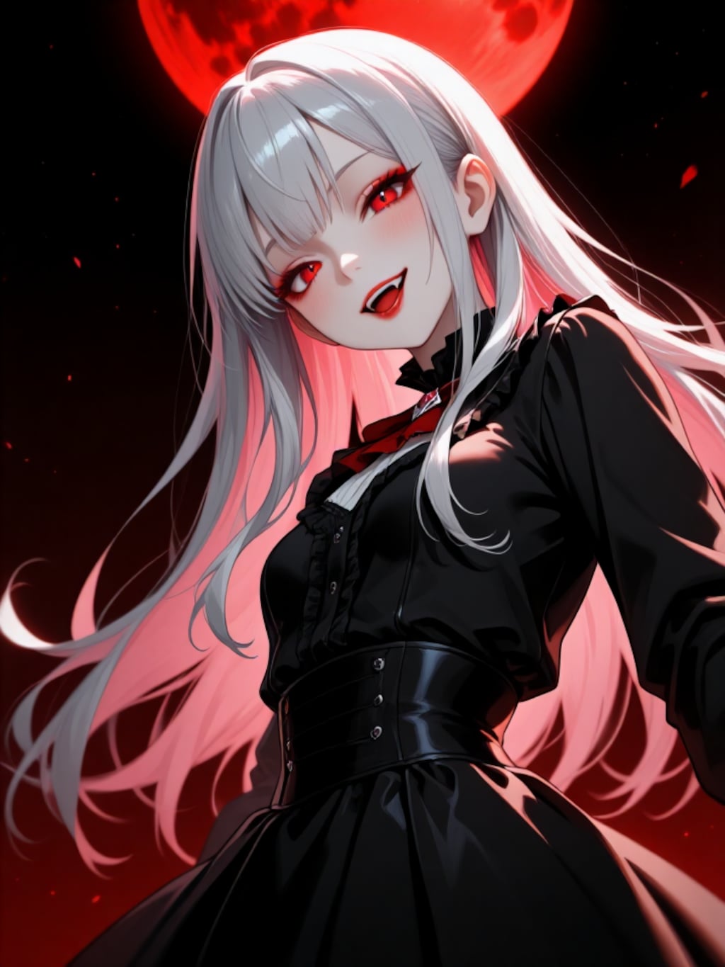 月曜日担当　銀髪吸血姫ちゃん