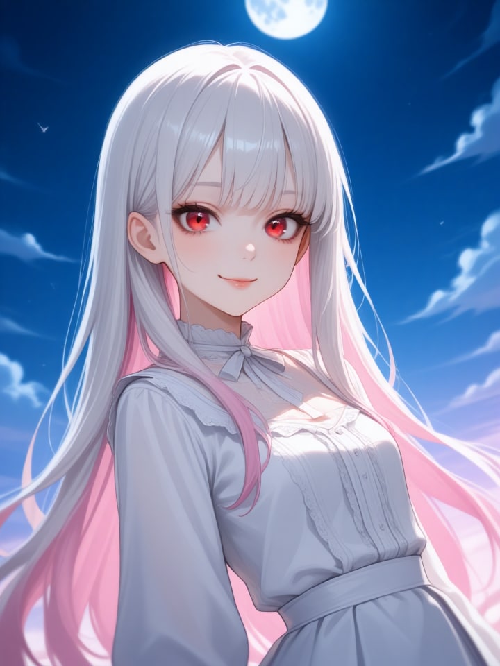 月曜日担当　銀髪吸血姫ちゃん | の人気AIイラスト・グラビア