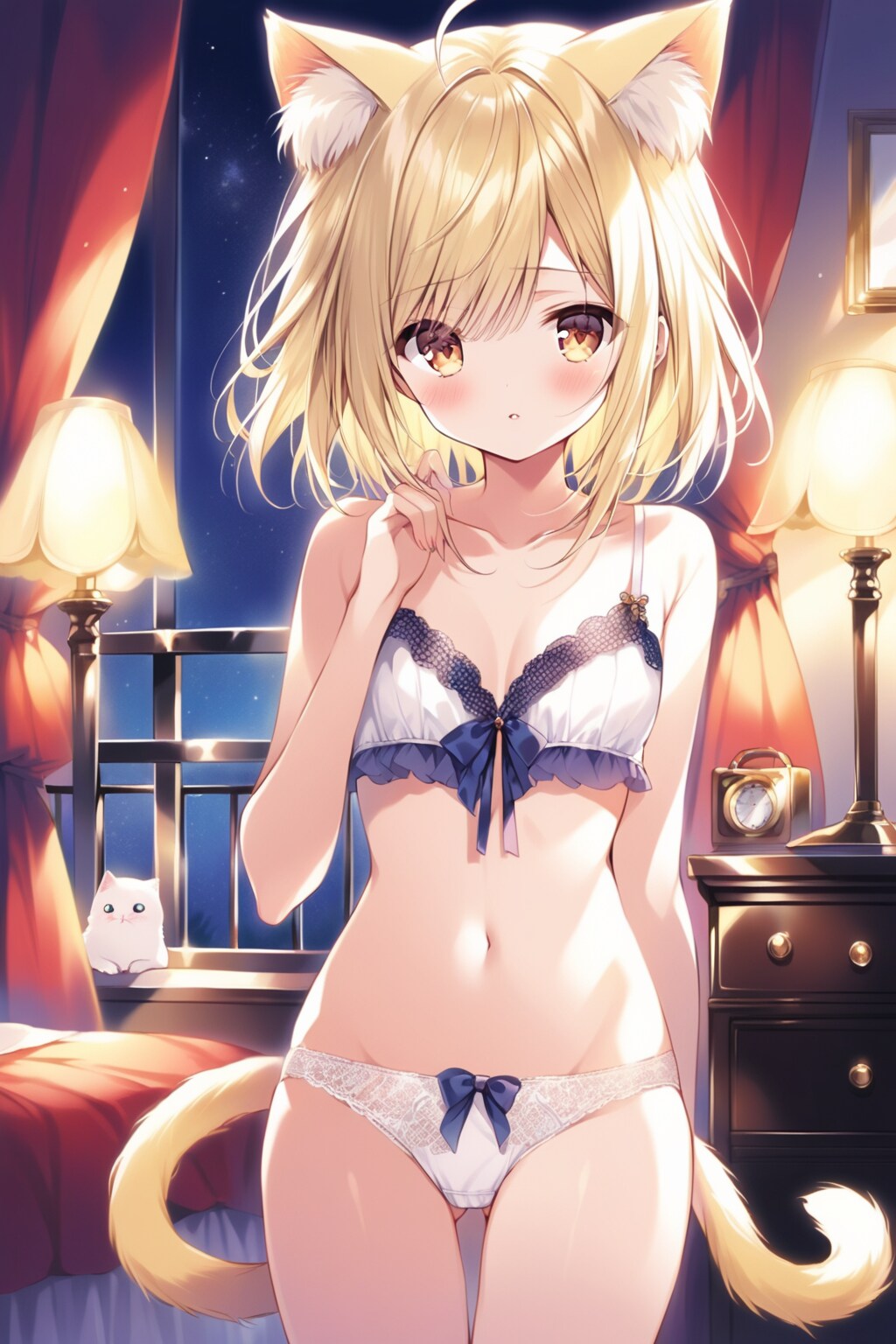 ケモミミ娘「下着」