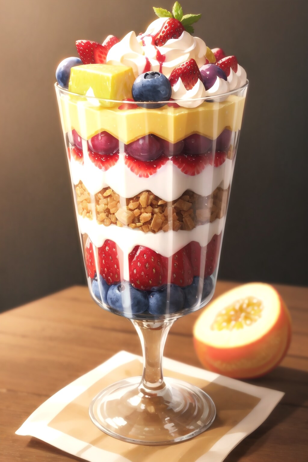 パフェ食べておなか壊した | の人気AIイラスト・グラビア