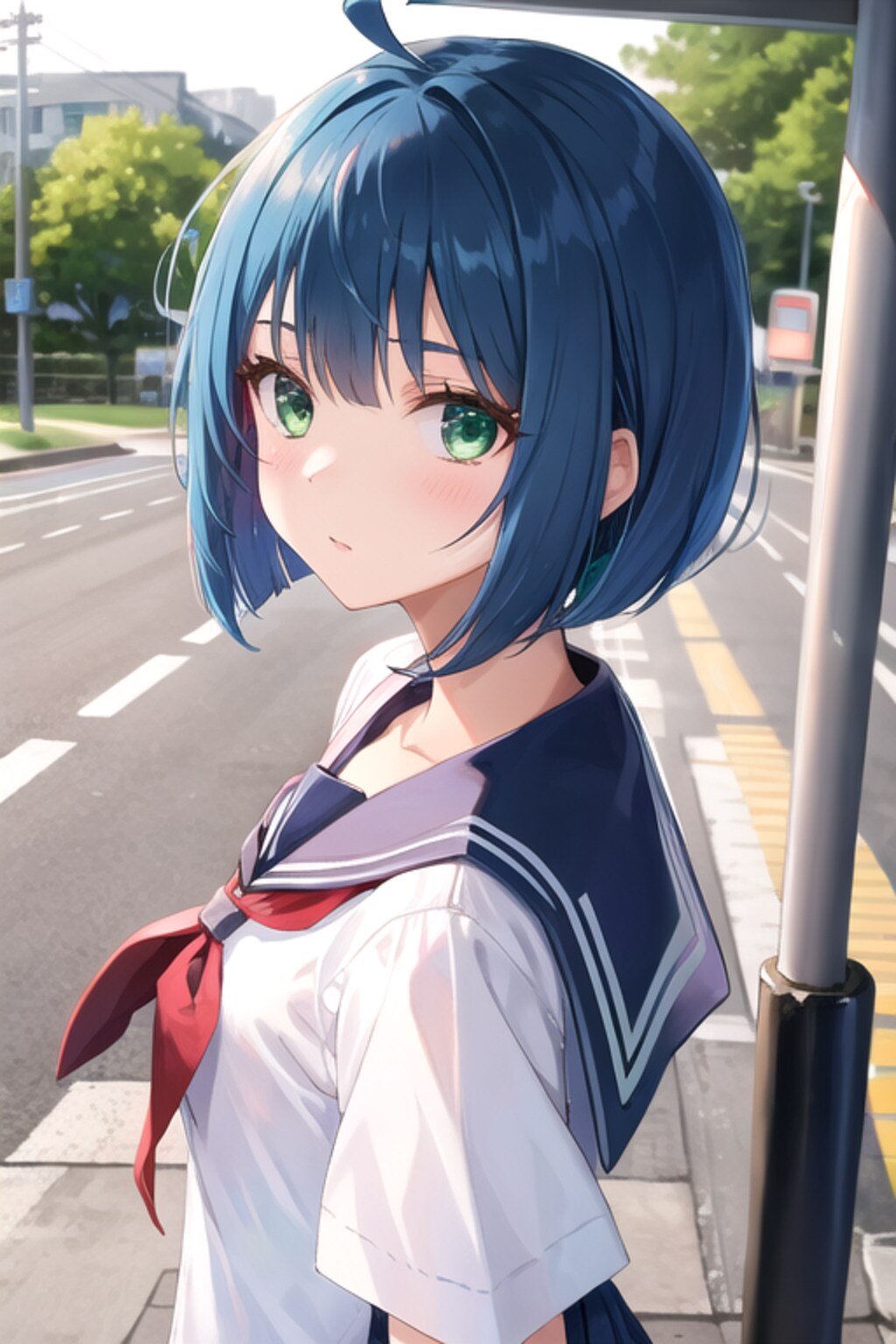 私はセーラー服！