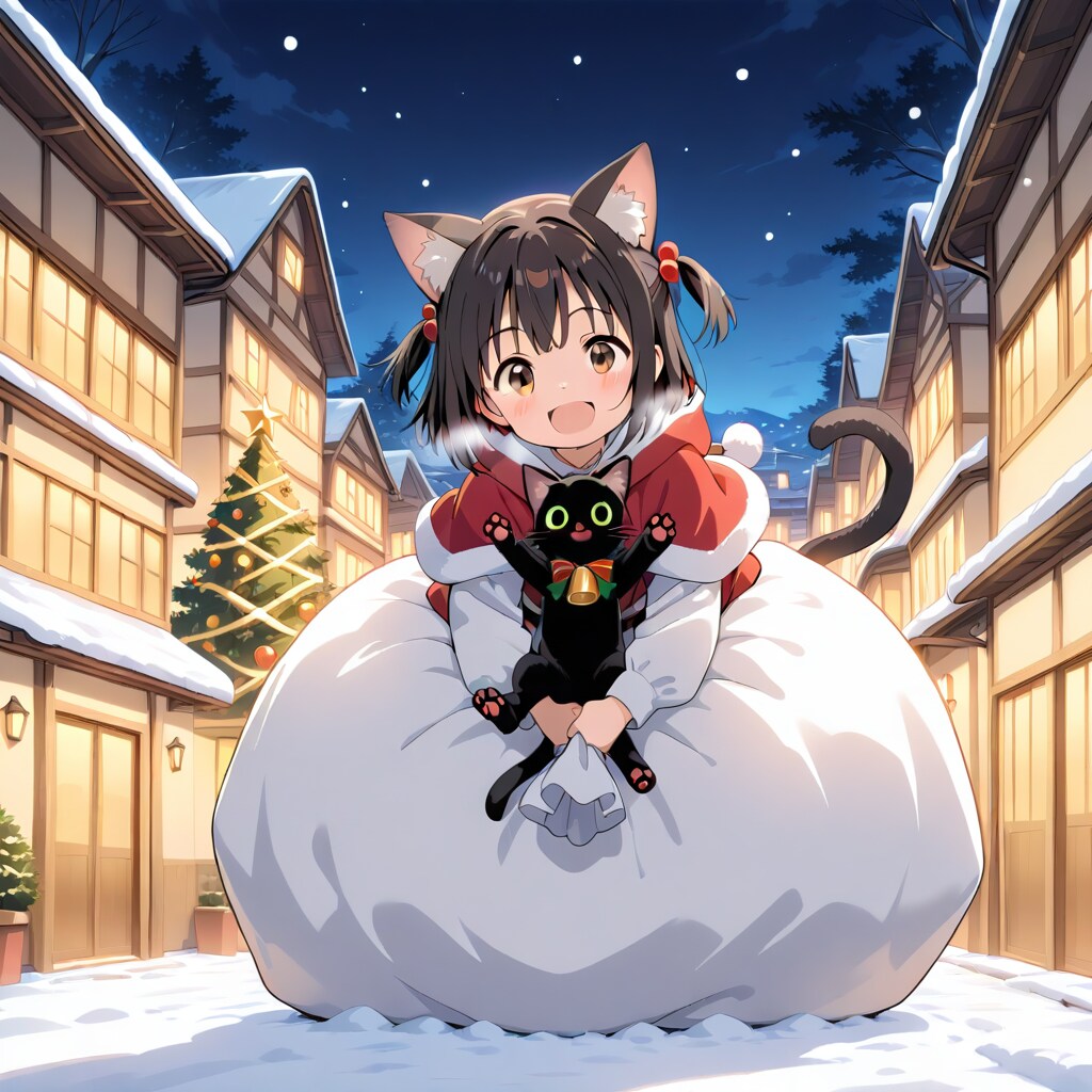 プレゼント届けるよっ！ | の人気AIイラスト・グラビア