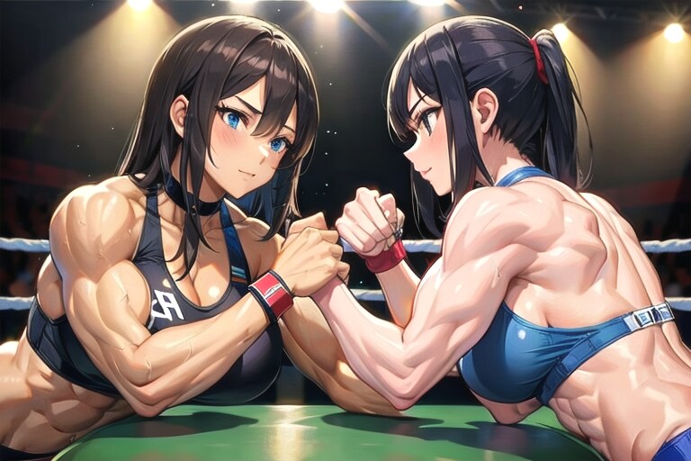 アームレスリング決勝戦