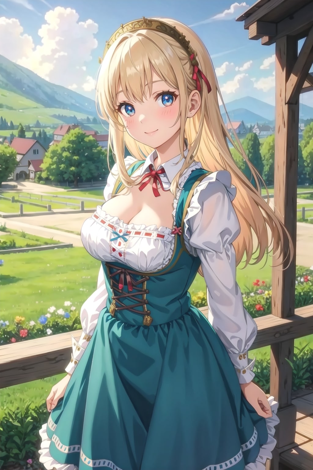 小さな村の看板娘