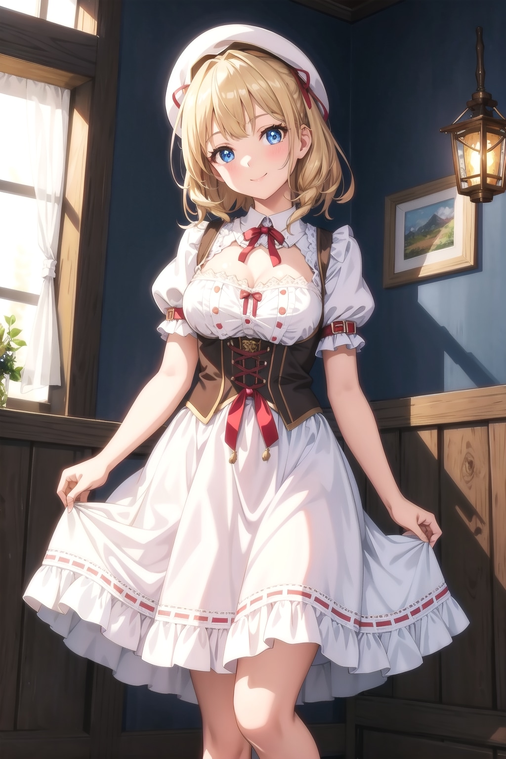 小さな村の看板娘