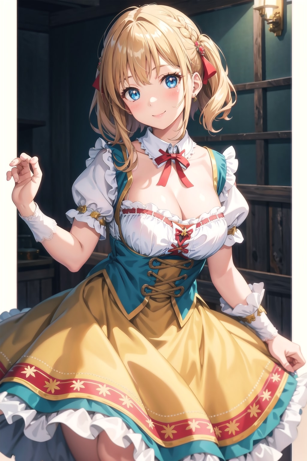 小さな村の看板娘