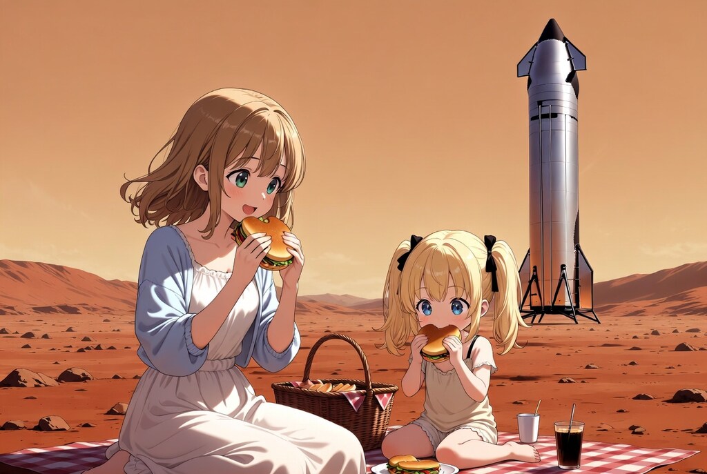 火星でピクニック