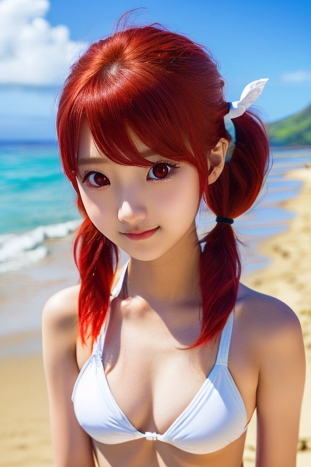 白ビキニ/white bikini