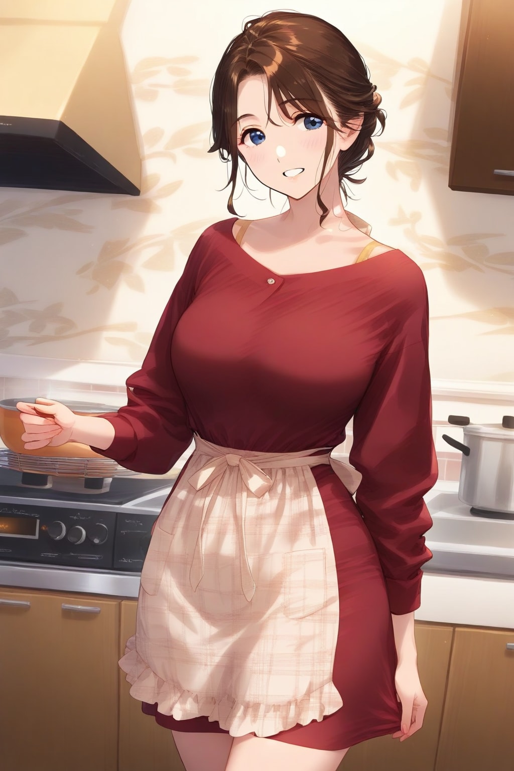 ママー、ご飯まだー？ | の人気AIイラスト・グラビア