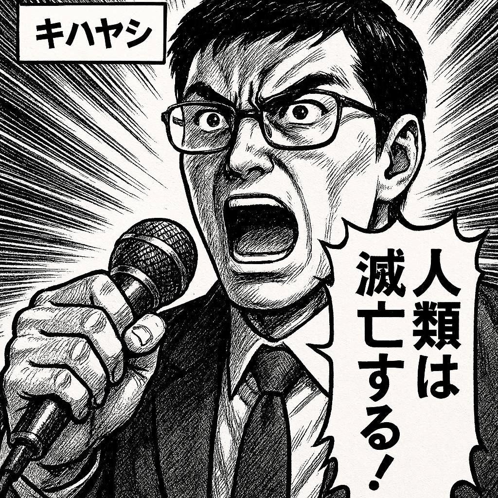 人類は滅亡する！