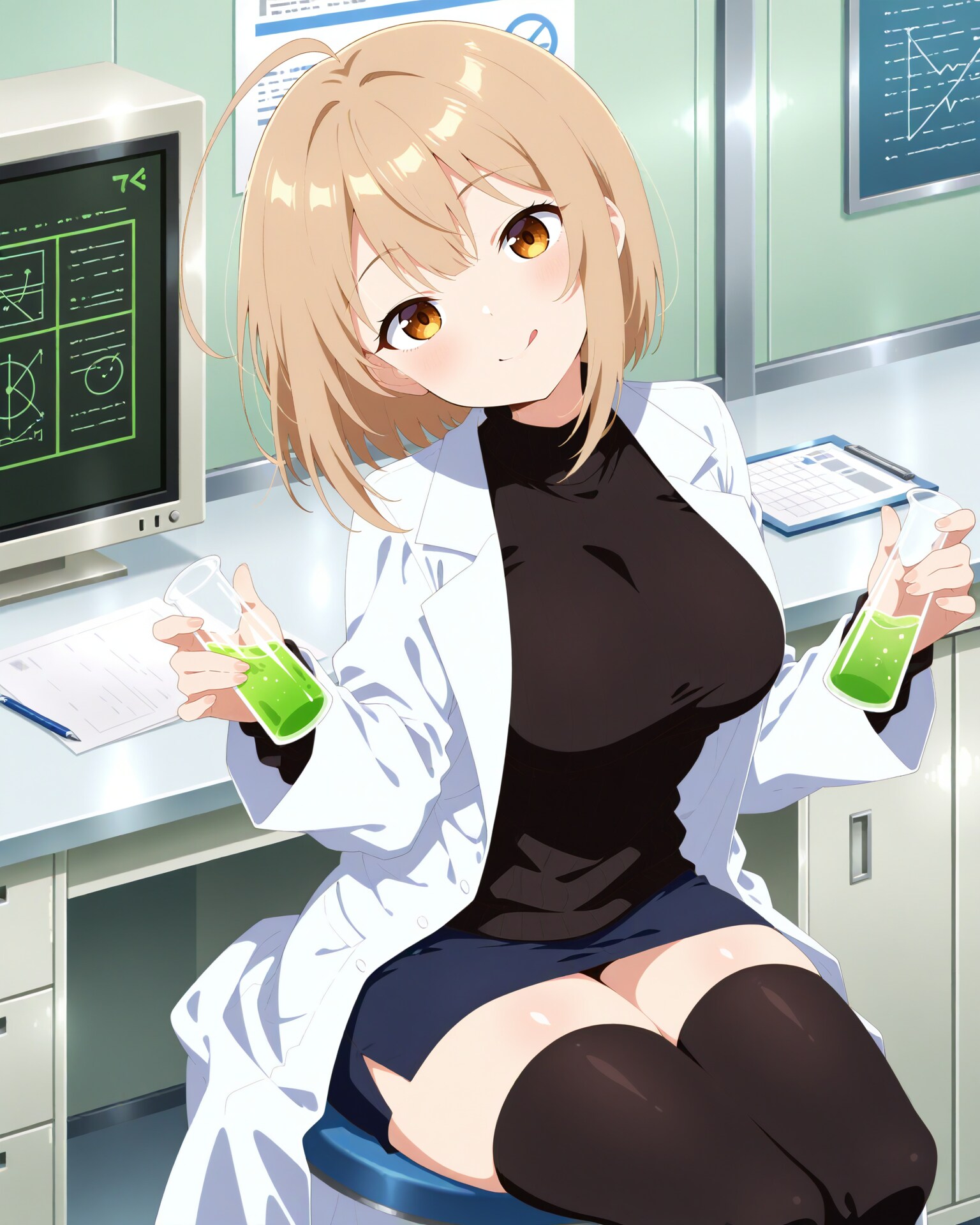 実験が好きな子