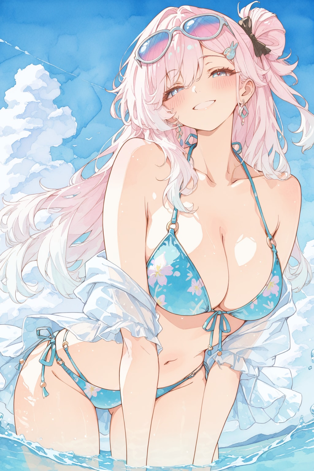海。