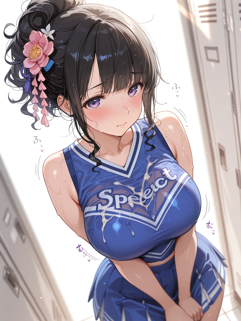 着衣ぶっかけ