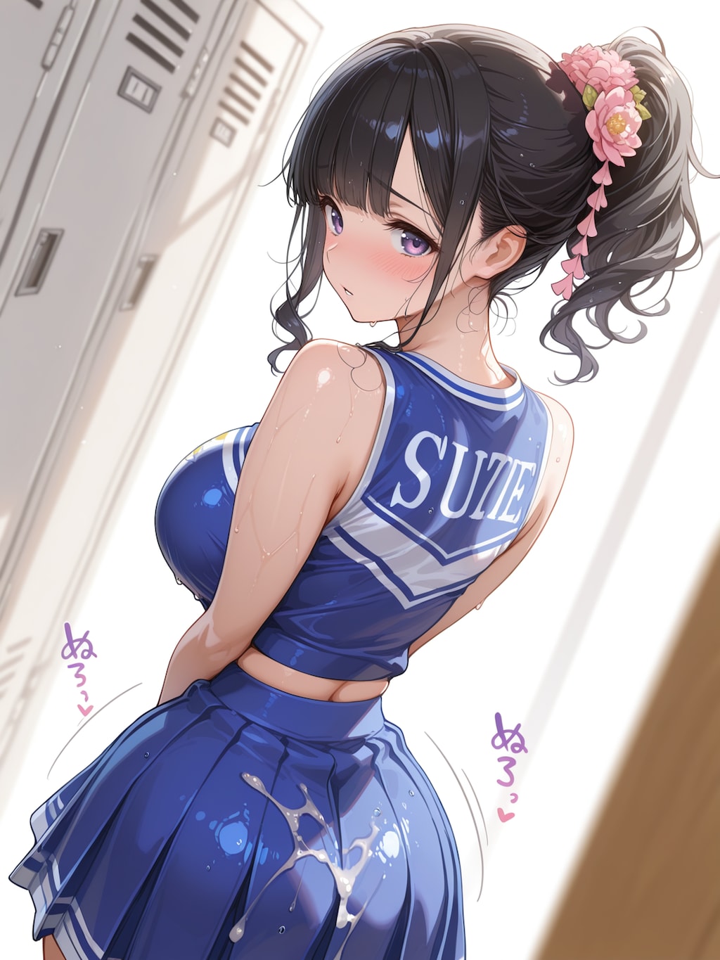 着衣ぶっかけ