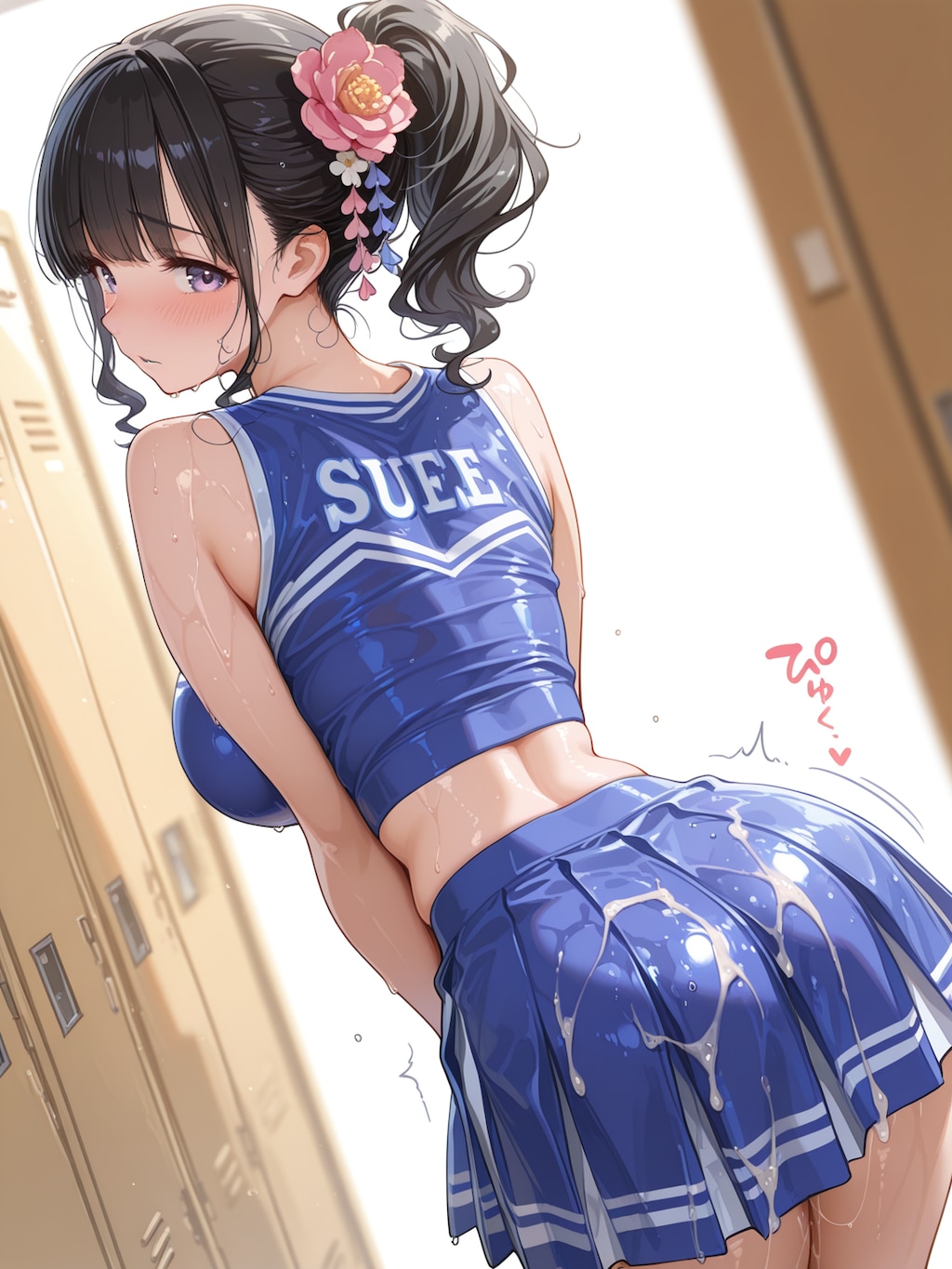着衣ぶっかけ