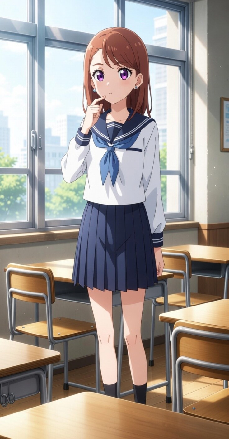 セーラー服のあげはさん | の人気AIイラスト・グラビア