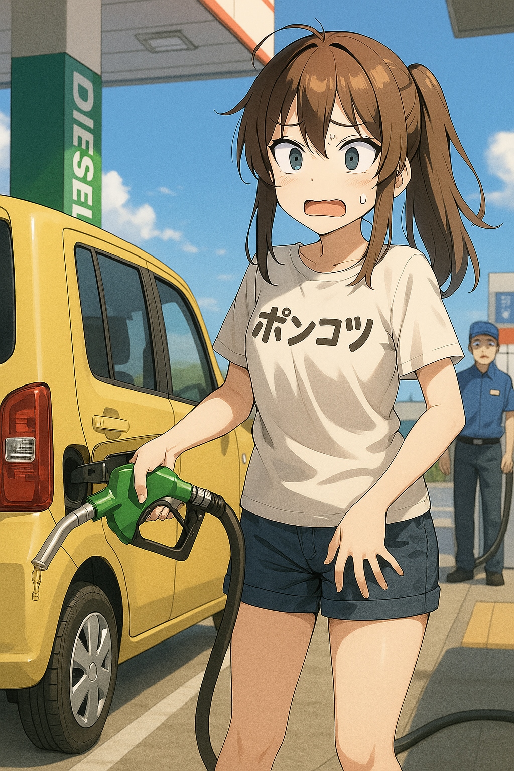 軽自動車だから軽油でいいよね？