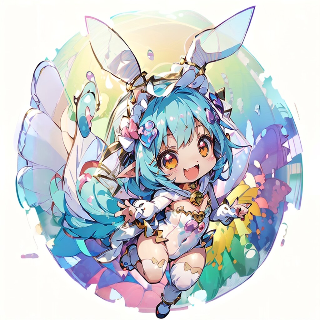 虹色きらきらウサミミちび子ちゃん