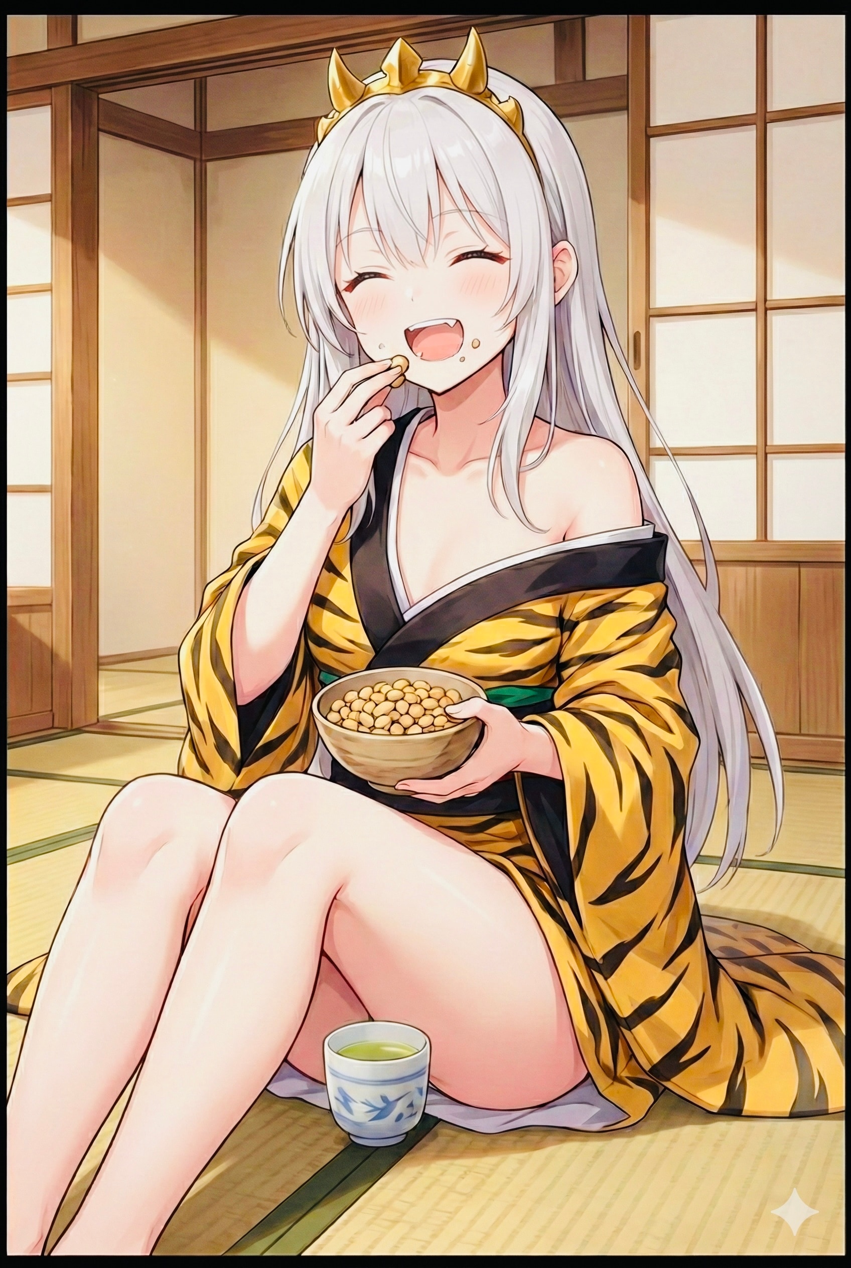 節分だよティアラちゃん