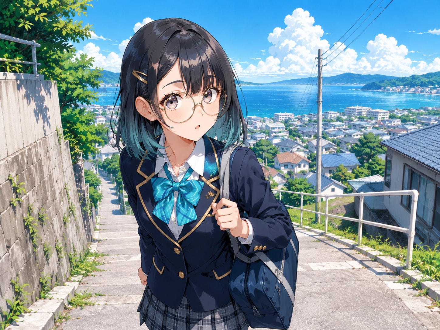坂の上の町