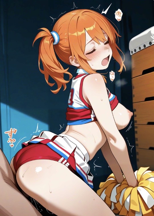 キャ　キャプテン。な、中はダメだよ！❤️