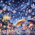 雨の妖精たち 7枚目