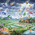 雨の妖精たち 5枚目