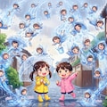 雨の妖精たち 6枚目