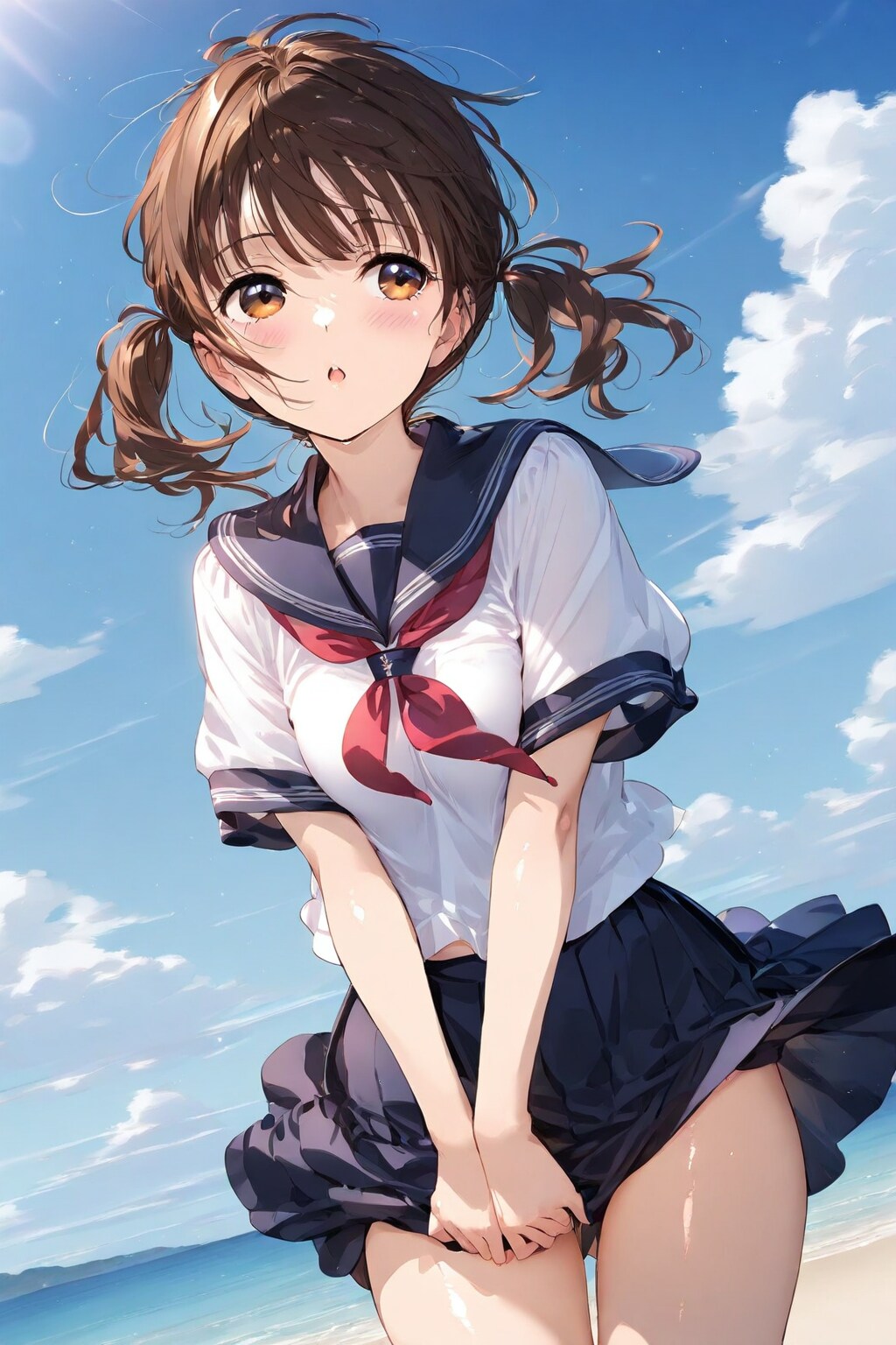 せいふく_032 | の人気AIイラスト・グラビア