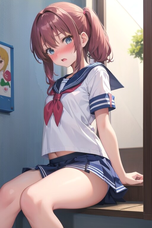 セーラー服とパンツ(2)