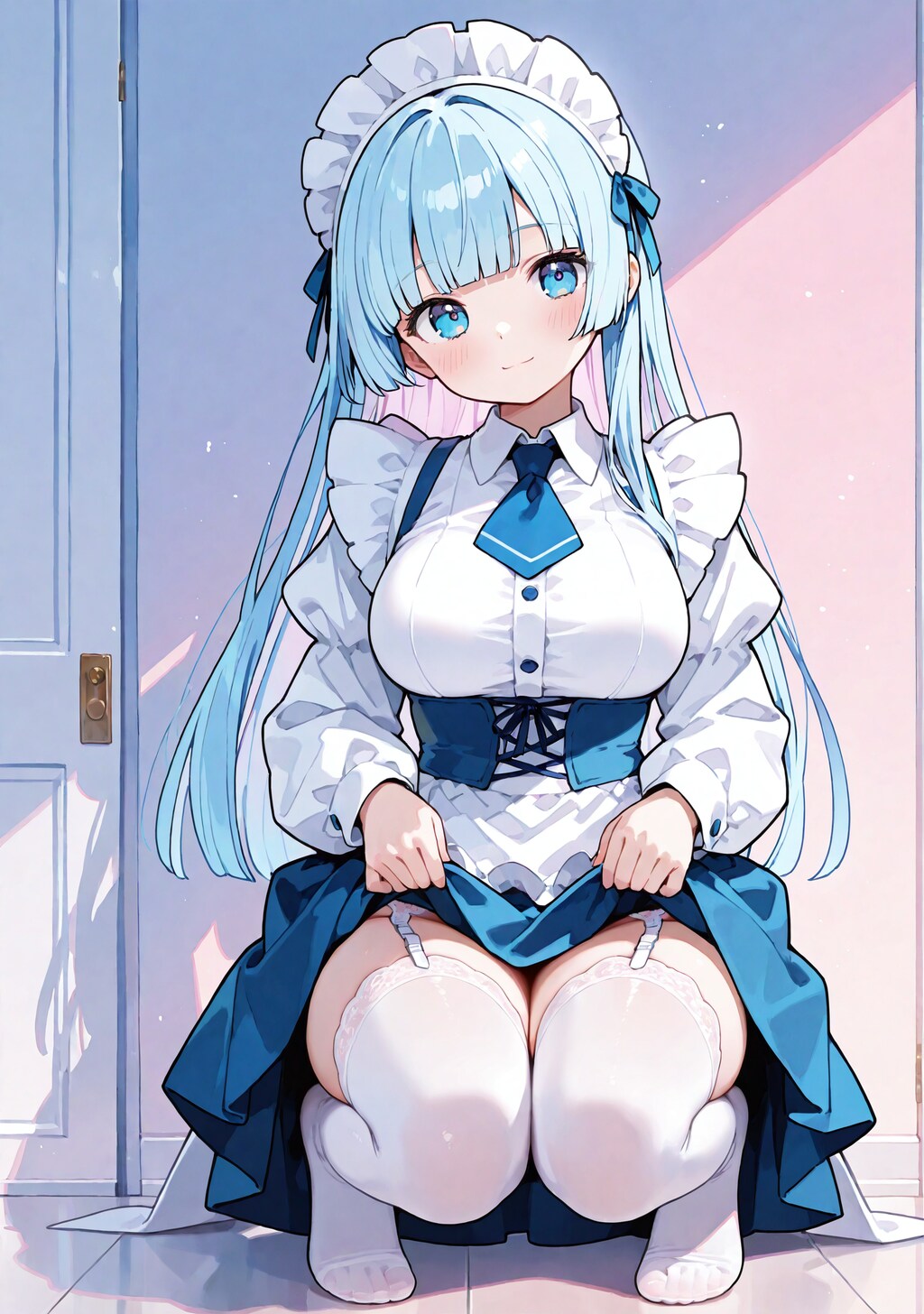 はいて……るの？　のメイドさん