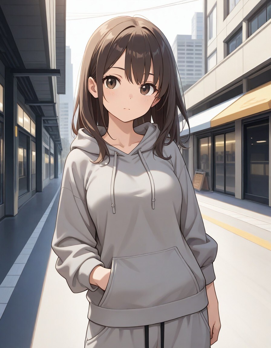 近所でばったり | の人気AIイラスト・グラビア